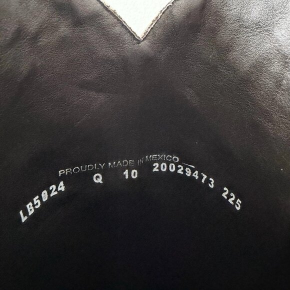 Lane SWEET MEMORIES Knee High Womens Cowboy Boots 10 Purple Cowgirl Western Tall - Picture 9 of 11